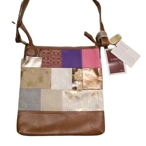 Vintage Coach Patchwork Purse